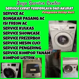 Service AC Bongkar AC Pasang AC Servis Mesin Cuci Kulkas Frezer Manyar