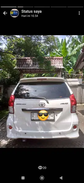 Dijual Mobil Avanza Veloz tahun 2012