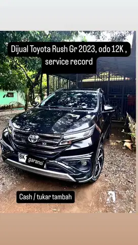 Dijual Toyota Rush Gr 2023 Facelift