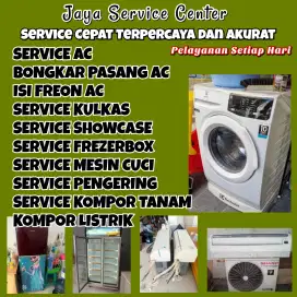 Service AC Bongkar AC Pasang AC Servis Mesin Cuci Kulkas Frezer Pakal