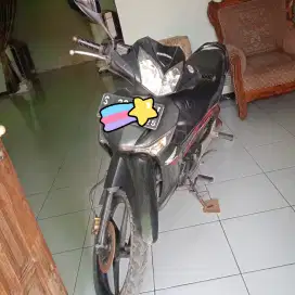 Honda Supra X 2010, Hitam, 125 CC