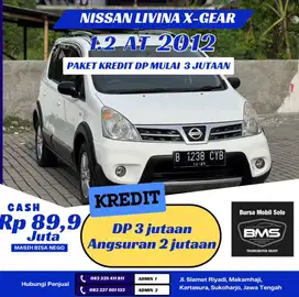 (DP 3Jt) Livina Xgear 2012 matic