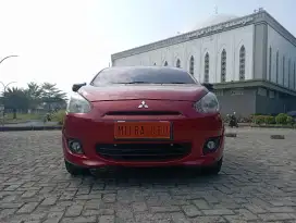 MIRAGE EXCEED 1.2 AT 2015 MERAH SIAP PAKAI DP RENDAH