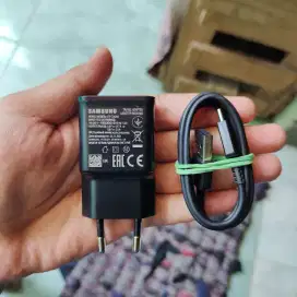 Charger ori cabutan bawaan Samsung A52s type C fast charging