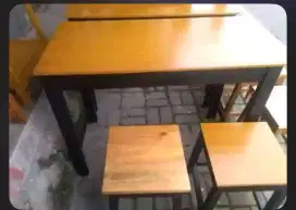 Set meja kafe murah meriah