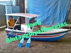 perahu dayung,perahu fiber atau sampan dayung