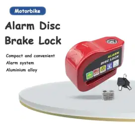 Gembok Alarm Motor Gembok Cakram Sepeda Anti Maling Alarm Disc Lock