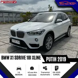 Bmw X1 Sdrive Xline 1.5 AT Tahun 2019 Bergaransi Mesin