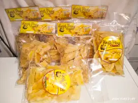 keripik pisang kepok renyah nikmat