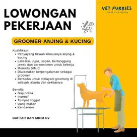 LOWONGAN PEKERJAAN SEBAGAI GROOMER KELILING