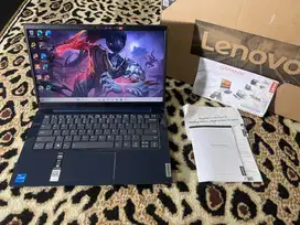 Laptop lenovo ideapad slim core i5 1235U ram 8gb ssd 512gb fullset