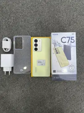 NEW !!! REALME C75 BISA FOTO DLM AIR, 2 JUTA LBH SEDIKIT NEGO SMP DEAL