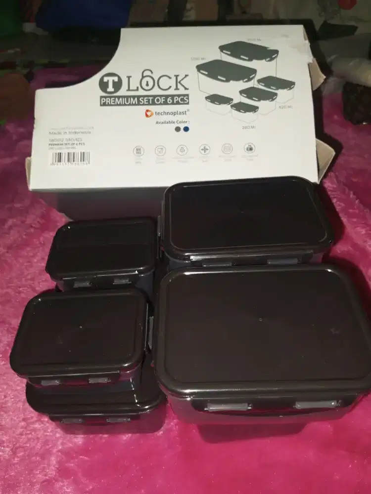Dijual Lunchbox serbaguna merk T lock