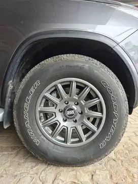 VELG JFLUXURY MODEL BRAID SPC01 + BAN FORTUNER / HILUX / PAJERO / MUX