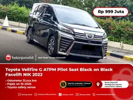 [ PILOT SEAT ] Toyota Vellfire G ATPM TSS Black HITAM 2022/2023