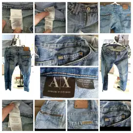 ARMANI  EXCHANGE JEANS SIZE 32 1000% AUTHENTIC LIKE NEW NEGO.