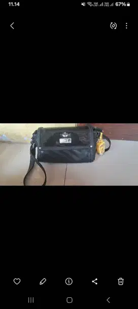 Tas Hitam Wanita Shopie Martin