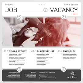 LOKER SALON (Stylist, Shampooist, Admin)