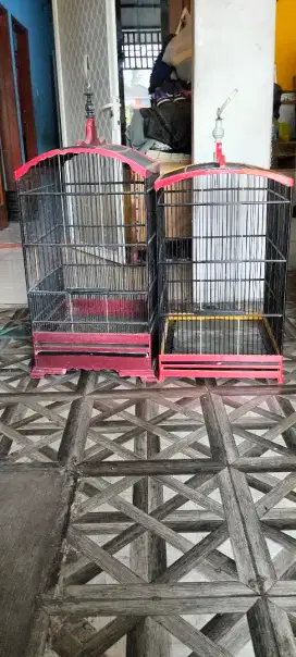 Dijual Dua biji sangkar murah msh bagus.