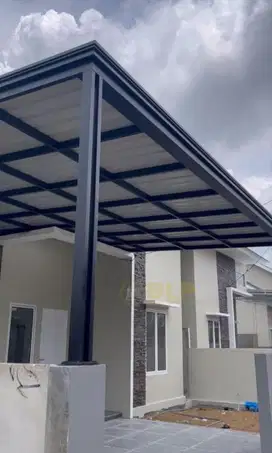 kanovi carport teras mewah minimalis atap alderon bergaransi