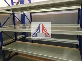 RAK SHELVING AMBALAN KAPASITAS 250KG DAN 500KG PER LEVEL SUSUN