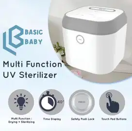 UV STERILIZER BOX MERK BASIC BABY, Steril Botol, alat makan dll