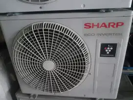 Tukar Tambah Outdoor AC Sharp Eco Inverter 1/2 PK