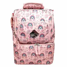 241204A Freckles by Okiedog 3 in 1 Cooler Bag Backpack Amy Rainbow Pin