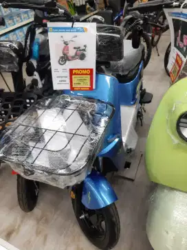 Genio E Moped Attura E1 Blue Bisa Cicilan Dengan AEON FAST