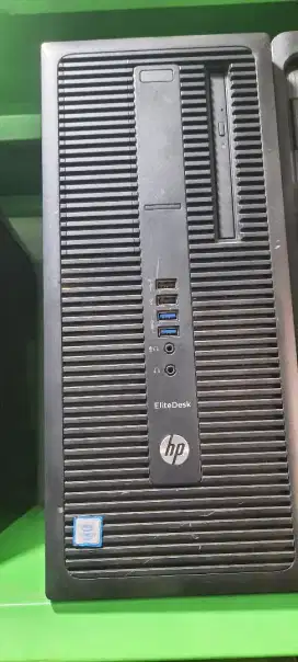 Cpu bildup hp elitedesk core i7 gen 6 ram 8gb ssd 128 gb hdd 1tb