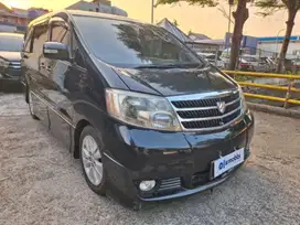 TDP 12JT Toyota Alphard 2.4 Bensin-AT 2006 Hitam