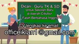 Dicari Guru TK dan SD