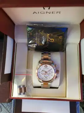 jam tangan aigner.100%original bekas seperti baru tipe cowok