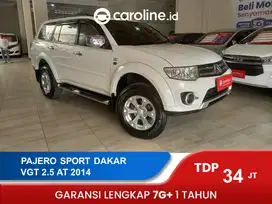 PAJERO DAKAR 2.5 At 2014 - Gratis 1x cicilan dan membership OTOKLIK