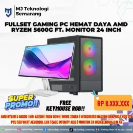 Fullset Gaming PC Hemat Daya