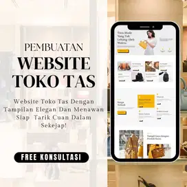 Website Toko Tas untuk Meningkatkan Penjualan