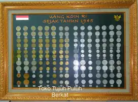 Koleksi Uang koin kuno RI, lengkap sejak tahun 1945