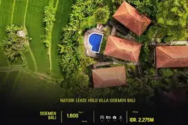 LEASEHOLD / DISEWAKAN VILLA DI SIDEMEN BALI