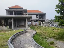 Tanah Bonus Bangunan Villa View sawah dan Gunung