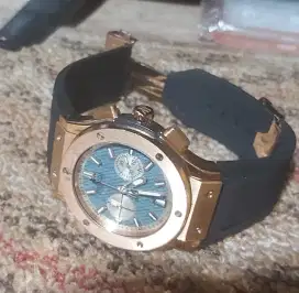 Hublot rose gold dial Blue Levis