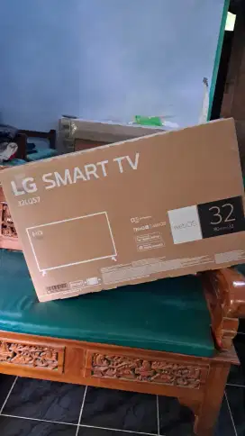 Tv led LG 32 smart tv baru