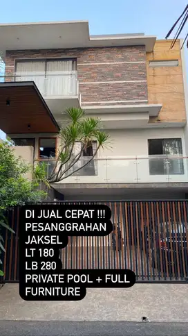 Dijual Rumah Mewah di Pesanggrahan Jakarta Selatan