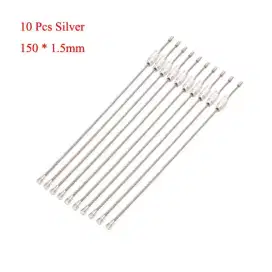 10 PCS Tali Besi Carabiner Metal Stainless Steel