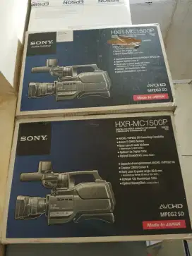 SONY camera video HXR-MC1500P