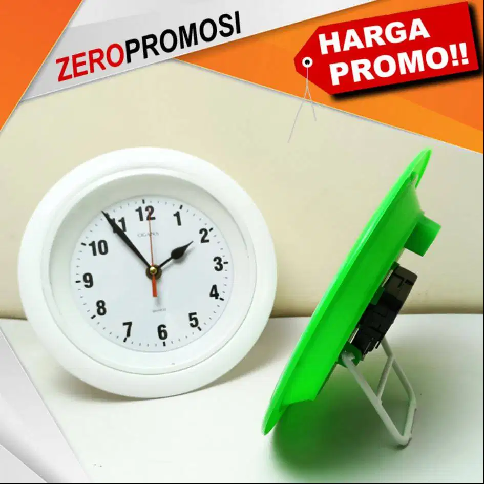Souvenir Jam Dinding Plastik