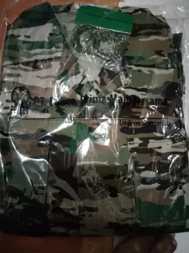 Baju PDL TNI AD NKRI asli