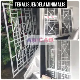 Teralis Hollow Jendela Minimalis