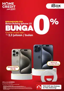 SEGAMPANG ITU KREDIT IPHONE 15 PROMO 0%