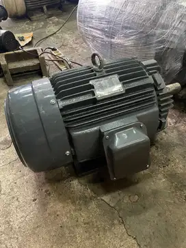 dinamo TECO 20hp 4pole elektro motor penggerak 15kw 3phase RPM 1500