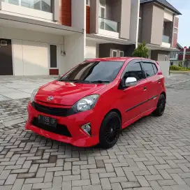 Toyota Agya TRD Matic 2015 Merah KM Rendah Istimewa